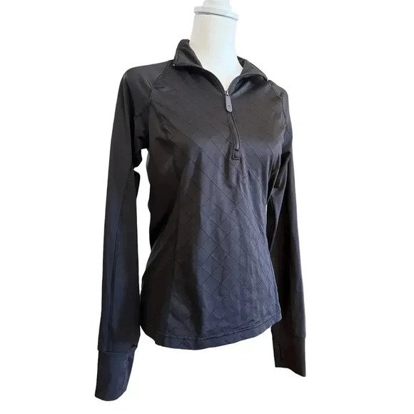 HEAD long sleeve black running top womens size small - Picture 2 of 7